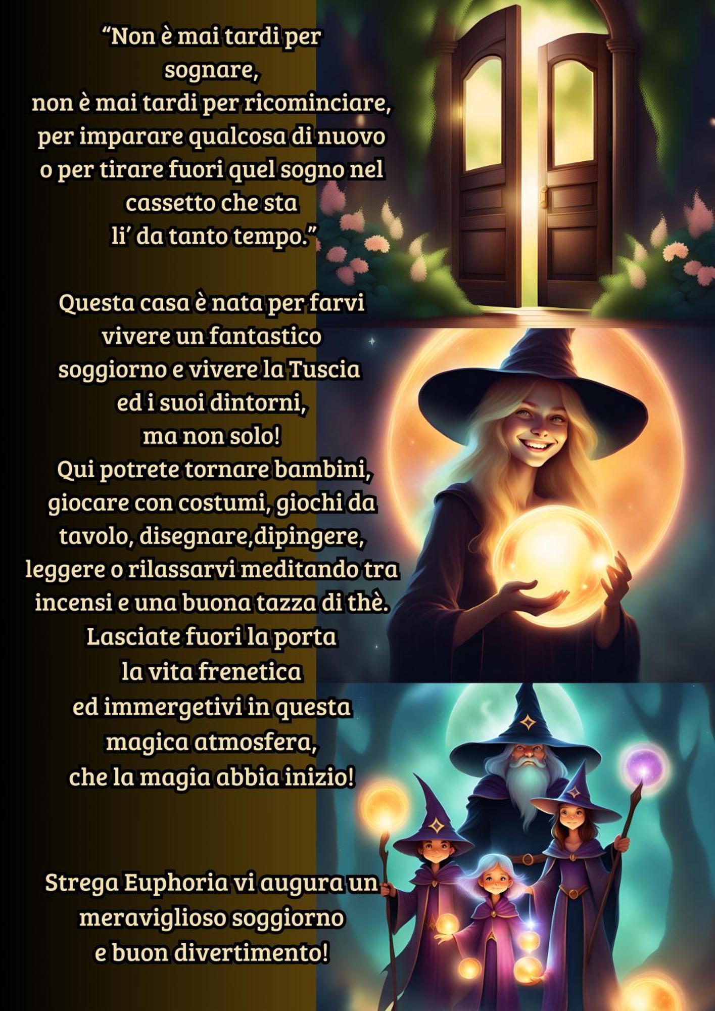 La Casa Di Strega Euphoria - Casa Vacanza Tra Arte E Magia Viterbo Eksteriør bilde